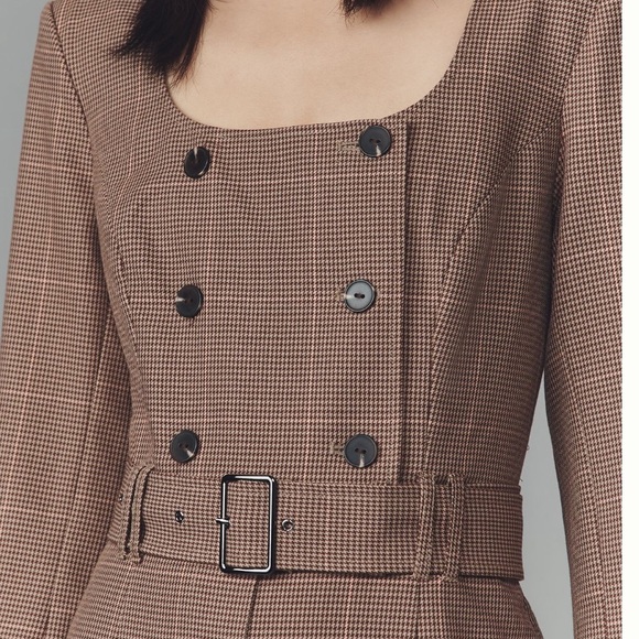 By Anthropologie Long Sleeve Blazer Playsuit NWT - Picture 2 of 3